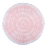 Рушник Barine Pestemal - Swirl Roundie 150*150 Flamingo