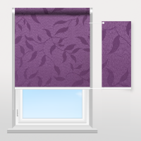 Рулонные шторы Натура (фиолетовый)