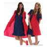 Домашній одяг U.S. Polo Assn - Халат + сарафан 15129 червоний, S