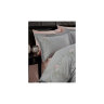 Постельное белье Dantela Vita сатин с вышивкой - Ruya gri серый семейный