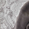 Комплект постільної білизни з пледом Karaca Home - Arlen gri grey euro