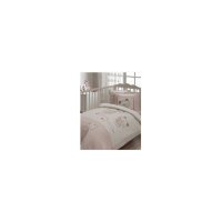 Дитяче постільна білизна Карака будинок-Стелле рожевий Ранфорс