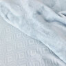 Набор постельное белье с покрывалом + плед Karaca Home - Infinity New a.mavi голубой евро (8)