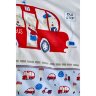 Постельное белье для младенцев Karaca Home - School bus mavi 2020-2 голубой ранфорс