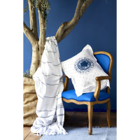 Комплект постільної білизни з покривалом + пік Карака Головна - Belina mavi blue euro