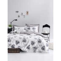 Постільна білизна Lotus Home Perfect Ranforce - Crosby Euro Grey