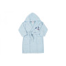 Дитячий халат Karaca Home - Дирижабль Mavi 2020-2 синього кольору 4-6 років