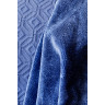 Комплект постільної білизни з покривалом + плед Karaca Home - Infinity lacivert 2020-1 Blue Euro (10)