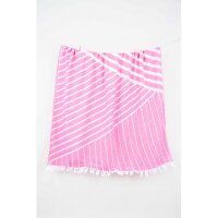 Полотенце Barine Pestemal - Cross 95*165 Pink розовое