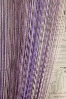 Нитка фіранка доджик-різнокольорова (фіолетова)