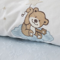 Детский набор в кроватку для младенцев Karaca Home - Bear Star mavi (5 предметов)