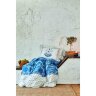 Постельное белье Karaca Home ранфорс - Costa mavi 2020-2 голубой евро (ПВХ)