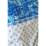 Постельное белье Karaca Home ранфорс - Costa mavi 2020-2 голубой евро (ПВХ)